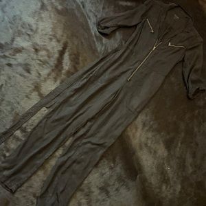 Black utility jumpsuit size XS